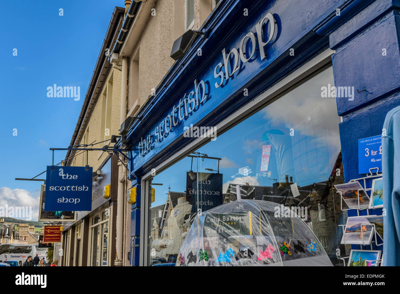 Souvenirs tourism pitlochry tourist store hires stock photography and images Alamy