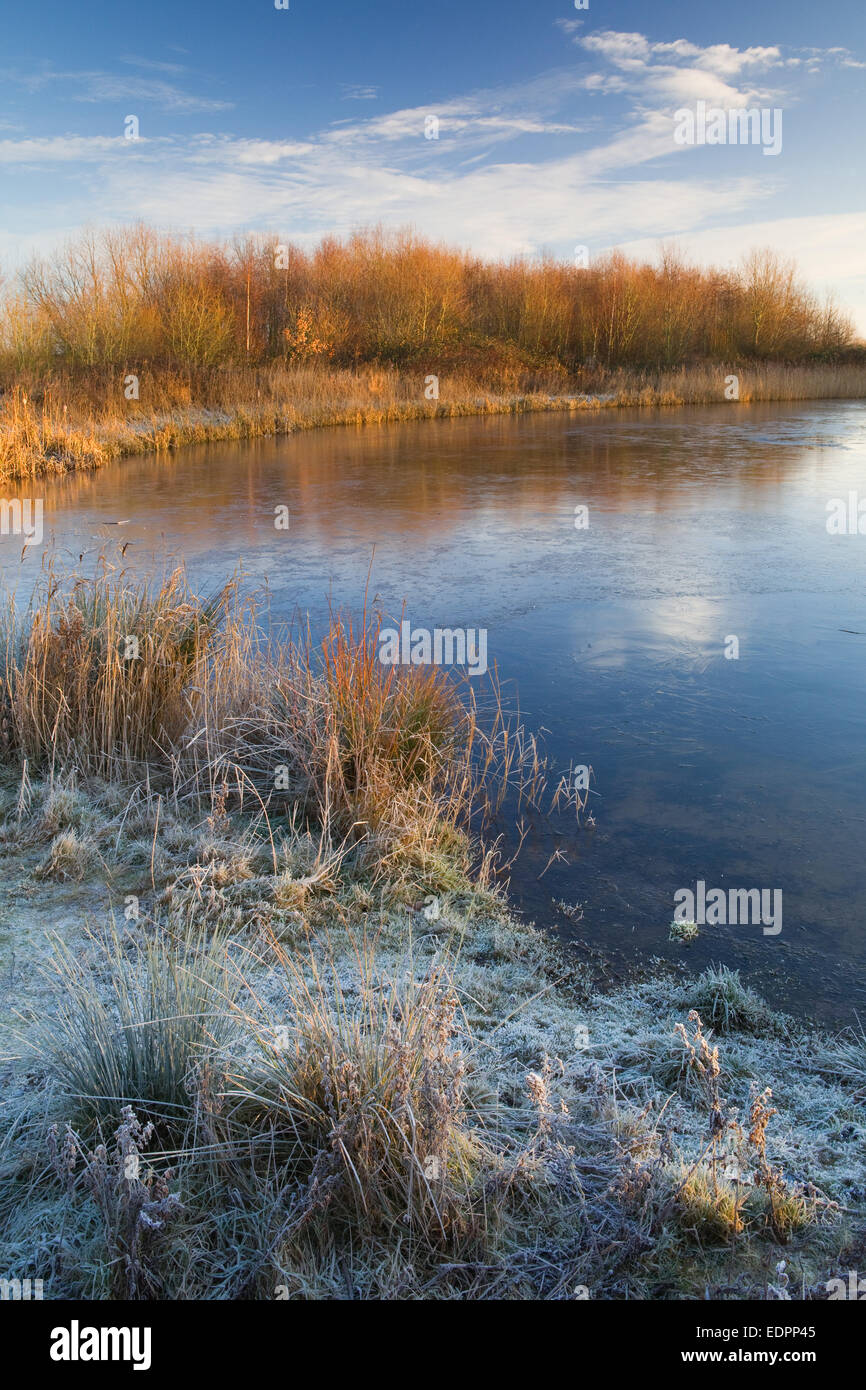 Waters Edge Country Park, BartonuponHumber, North Lincolnshire, UK. 30th December, 2014. UK