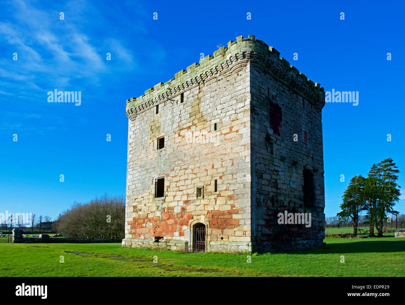 Stapleton Tower House, near Annan, Dumfries & Galloway, Scotland UK Stock Photo