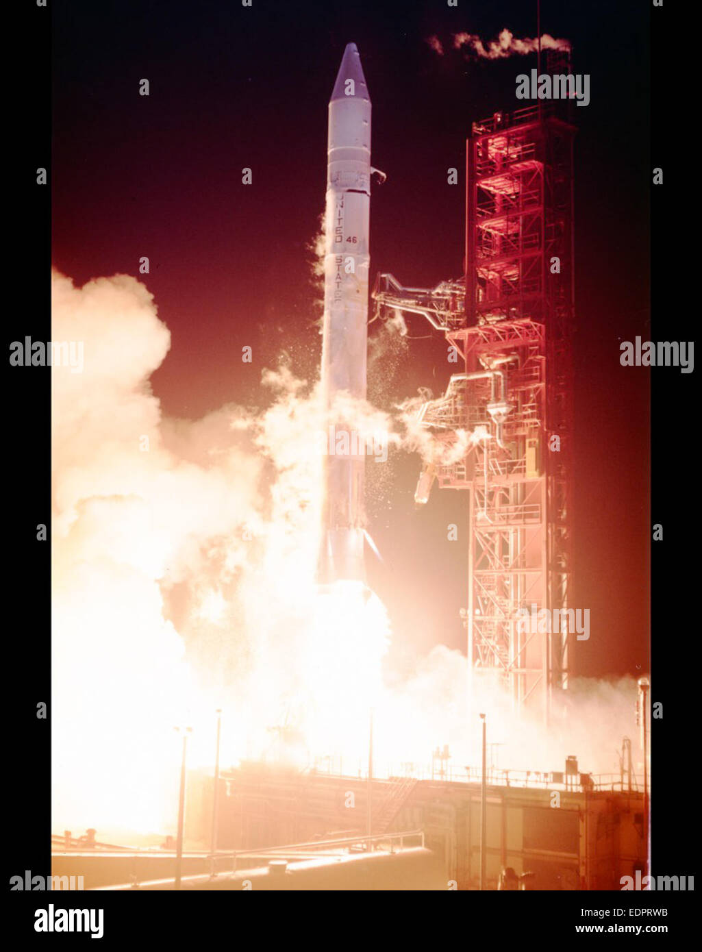 The Atlas-Centaur launch, part of the Mercury program, took place at ...