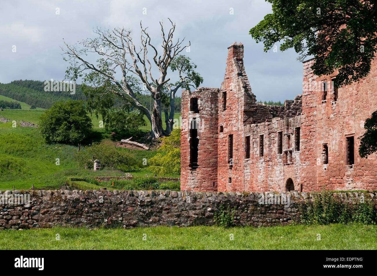 edzell castle historic scotland dalhousie angus Stock Photo Alamy