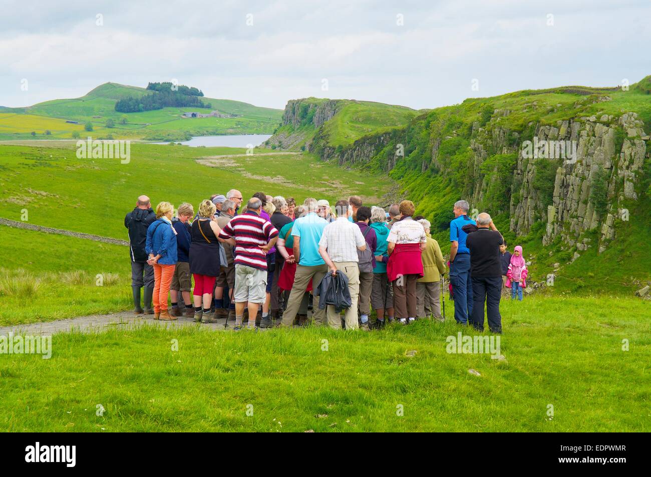 Steel rigg hadrians wall hi-res stock photography and images - Alamy