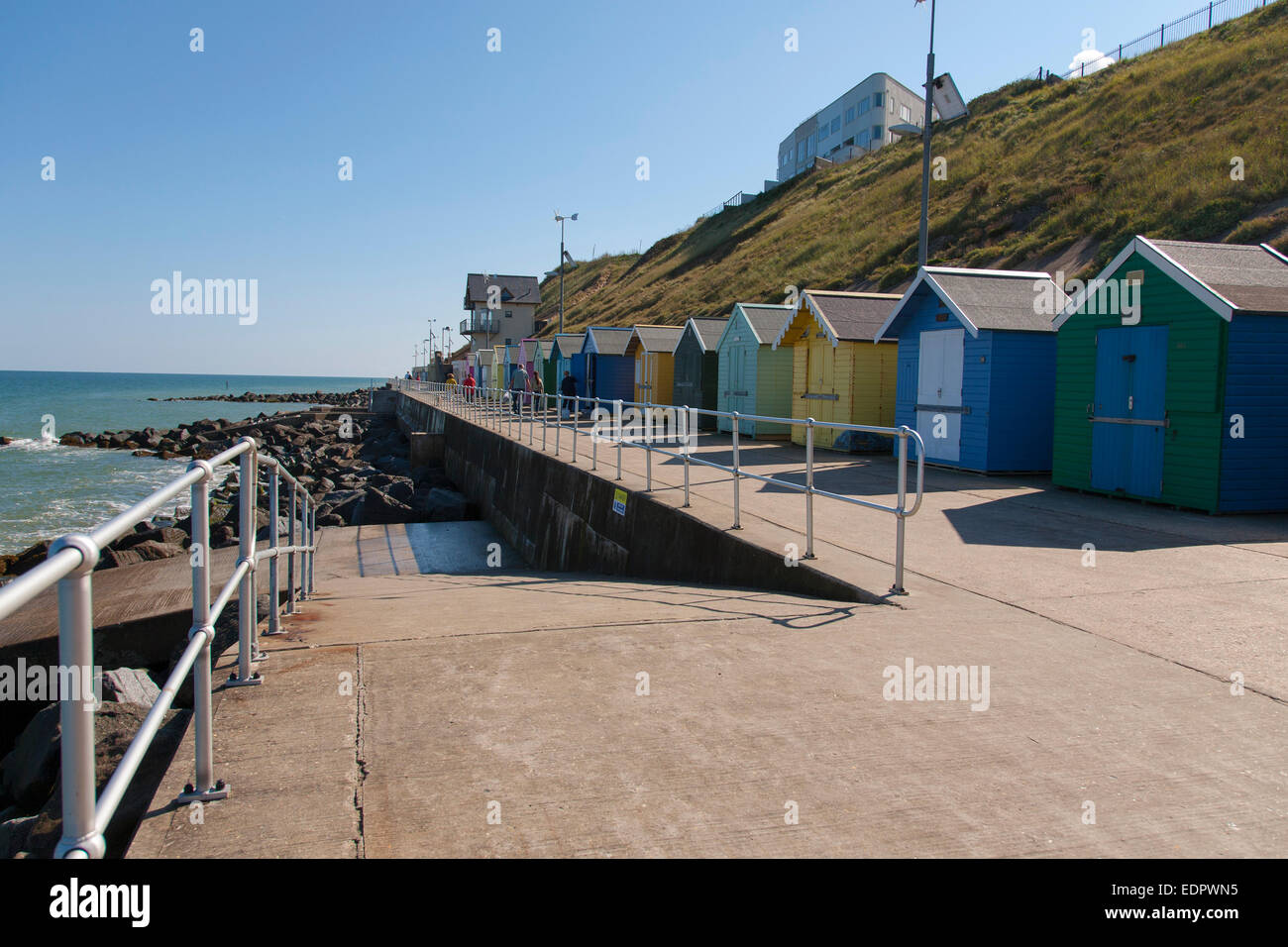 Beach Huts Seafront Sheringham North Norfolk Stock Photo Alamy beach-huts-seafront-sheringham-north-norfolk-stock-photo-alamy