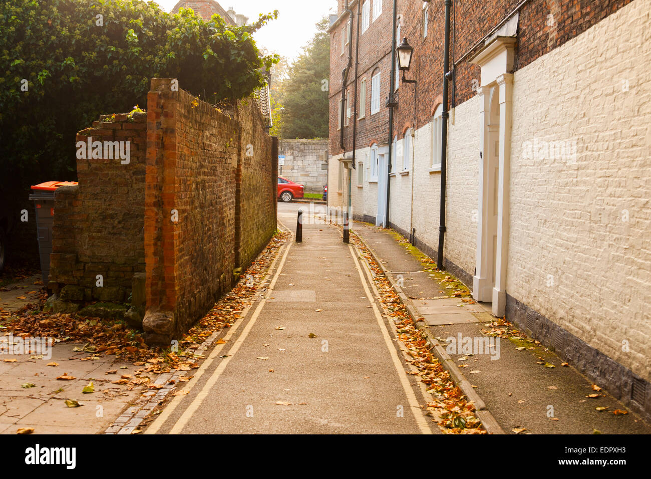 Marygate lane york Stock Photo Alamy