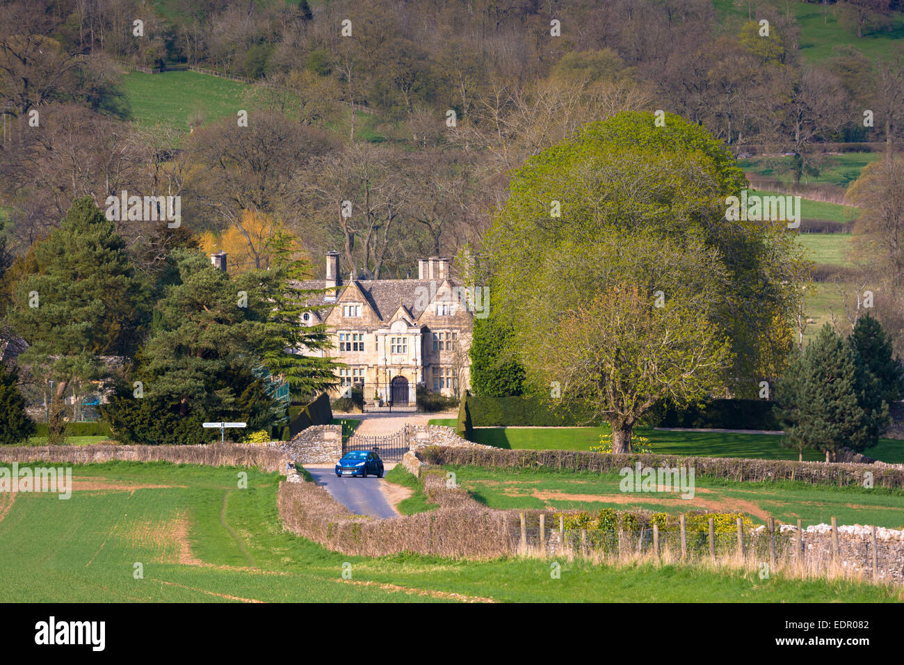 Upper Slaughter Manor in The Cotswolds, Oxfordshire, UK Stock Photo Alamy