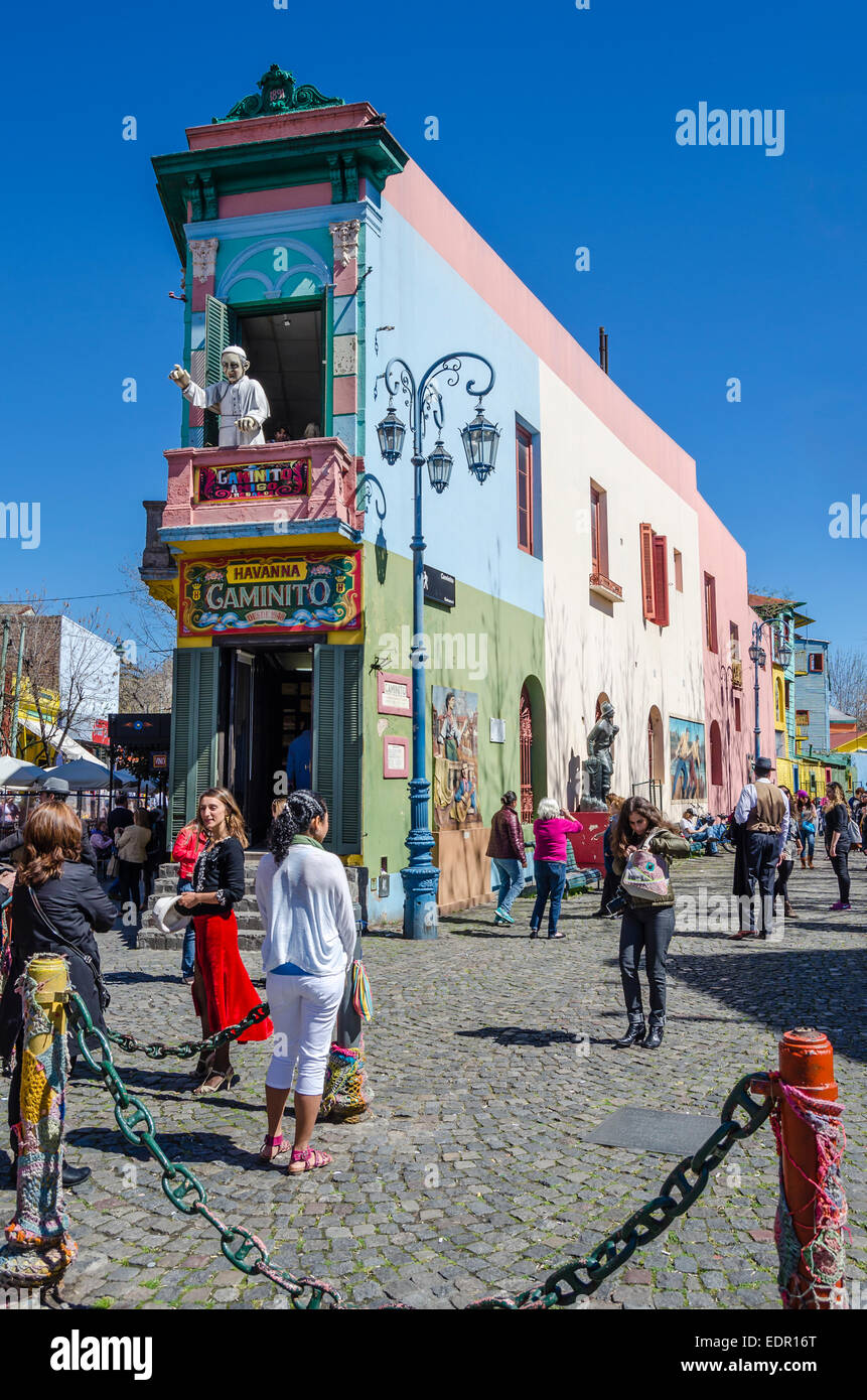 Caminito in Buenos Aires, Argentina Stock Photo