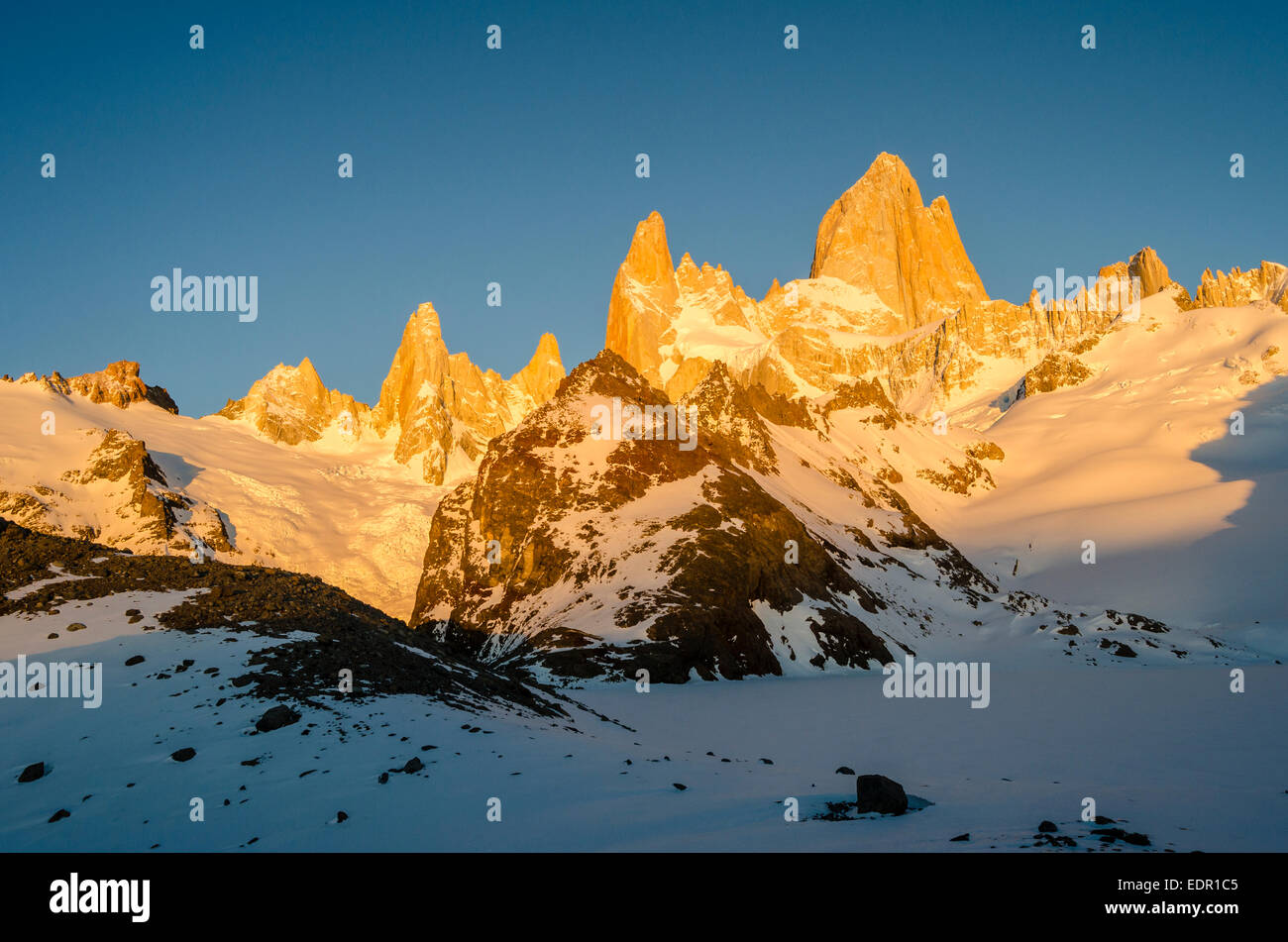 Mount Fitz Roy, Argentina Stock Photo