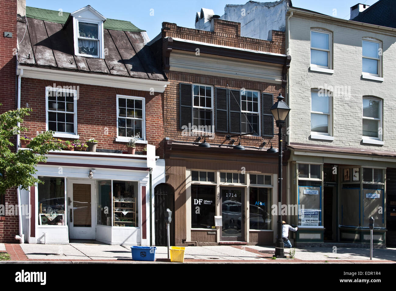 Baltimore, Maryland, Fells Point Stock Photo Alamy