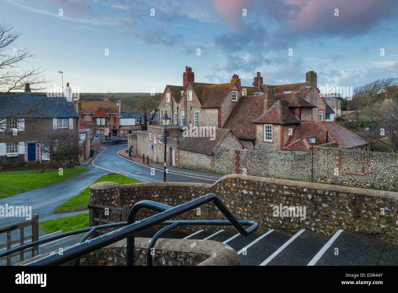 Evening in Rottingdean village, East Sussex, England Stock Photo Alamy