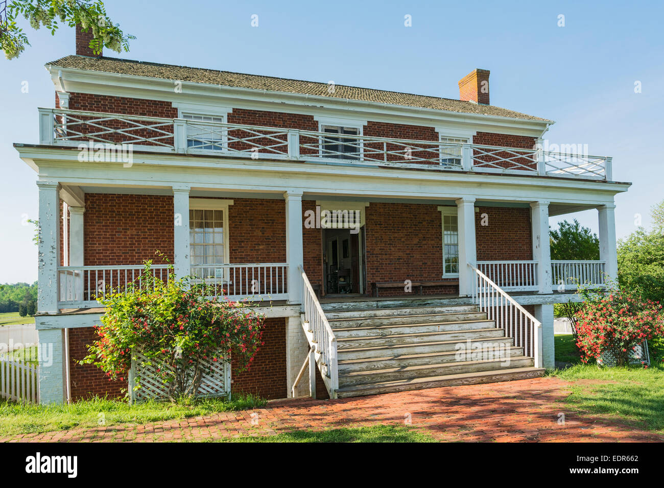 Appomattox court house national historic hires stock photography and