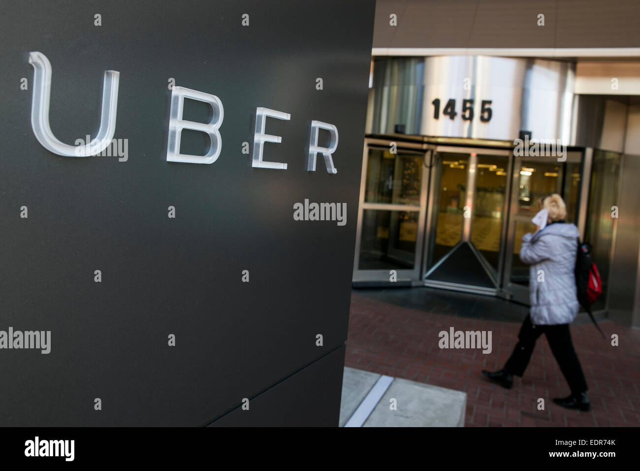 The headquarters of Uber in downtown San Francisco, California Stock Photo Alamy