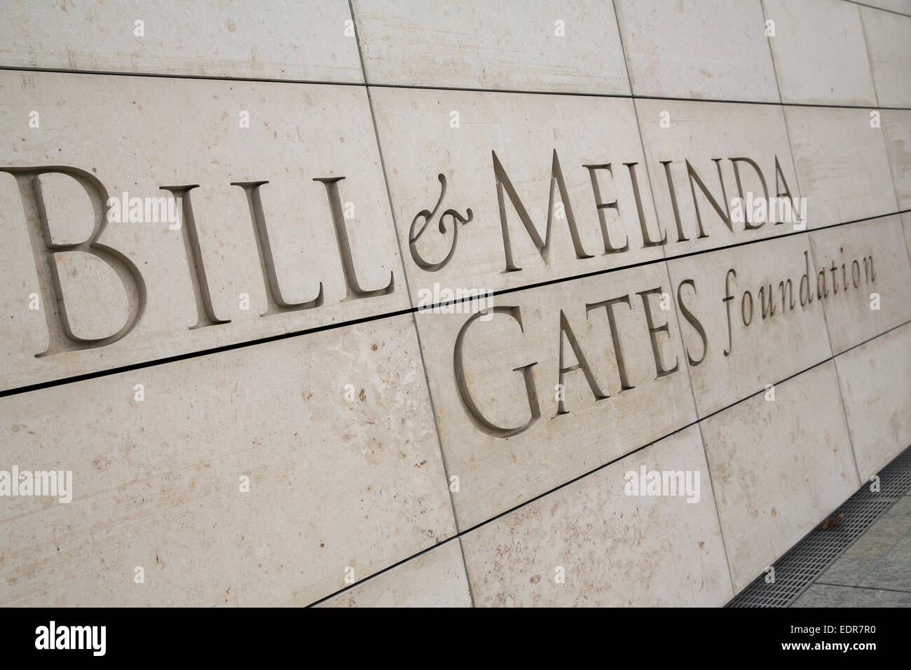 The headquarters of the Bill & Melinda Gates Foundation in Seattle, Washington. Stock Photo