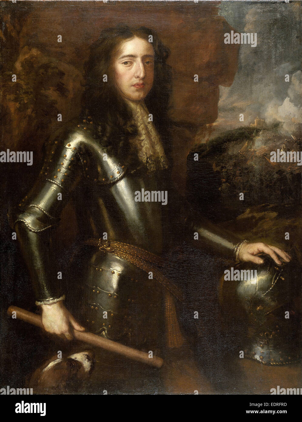 Portrait of William III, Prince of Orange, Stadtholder, after 1689 King ...