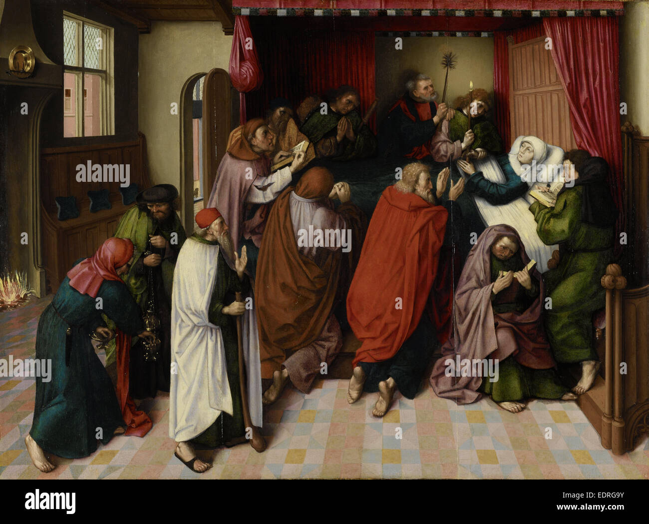 The Death of the Virgin, Master of the Amsterdam Death of the Virgin, c ...