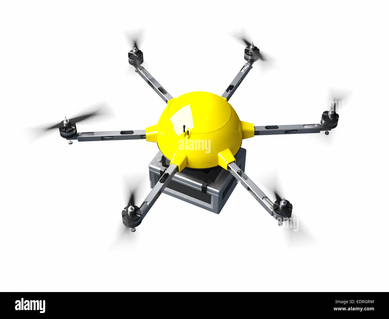 3d image futuristic delivery drone hi-res stock photography and images ...