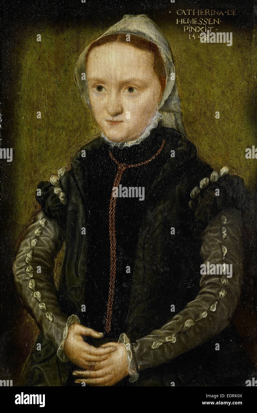 Portrait of a Woman, probably a Self Portrait, Catharina van Hemessen
