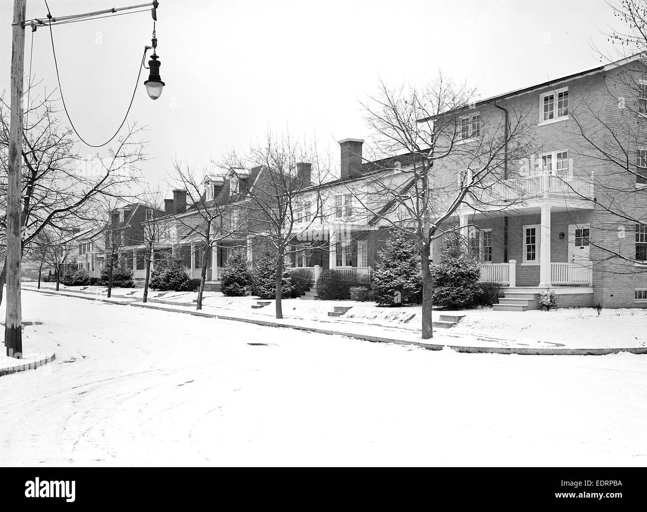 Lancaster, Pennsylvania Housing. Houses erected by Hamilton Development Company to be sold to