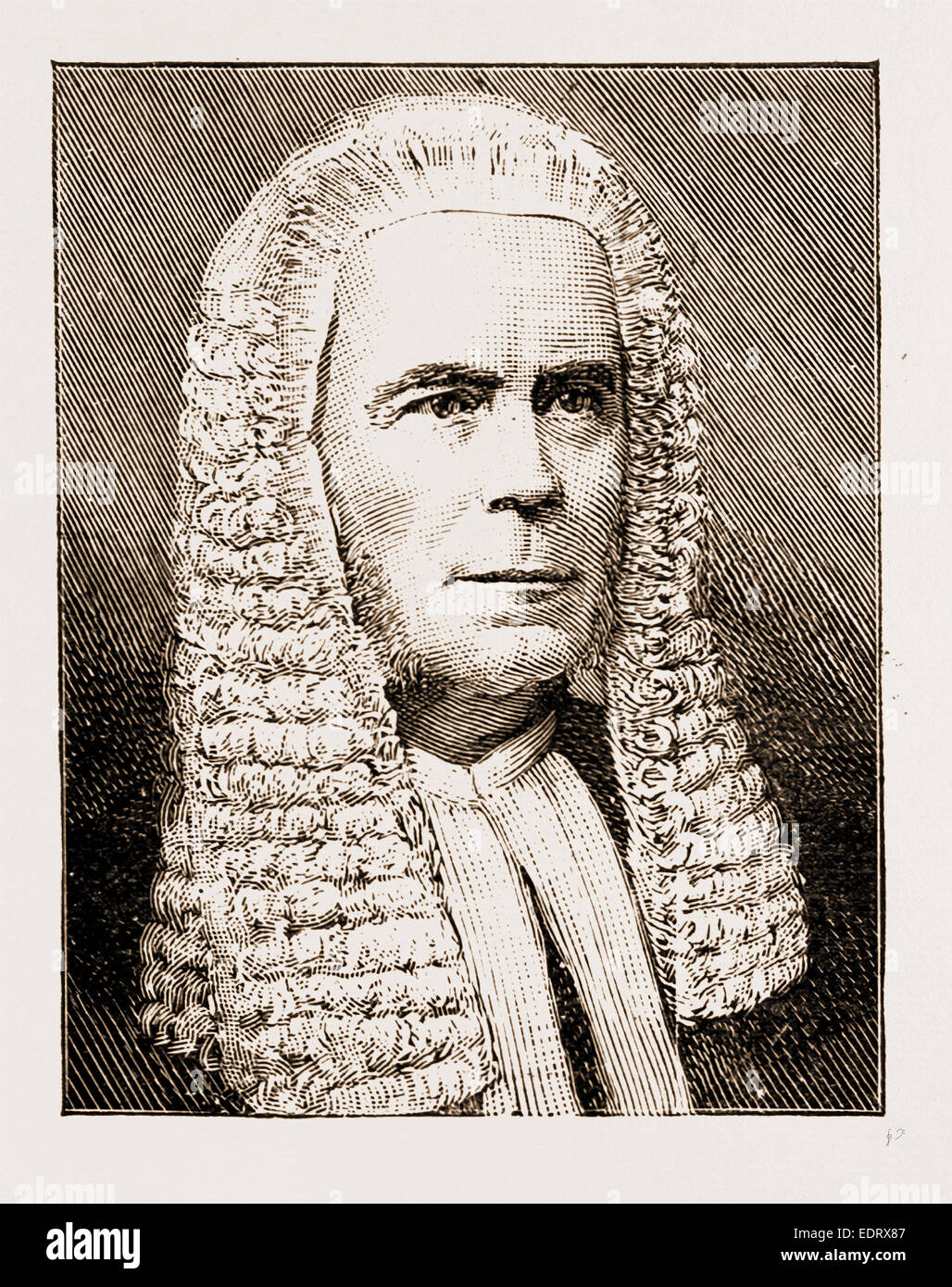 THE LATE LORD JUSTICE KAY Photo by the London Stereoscopic Company