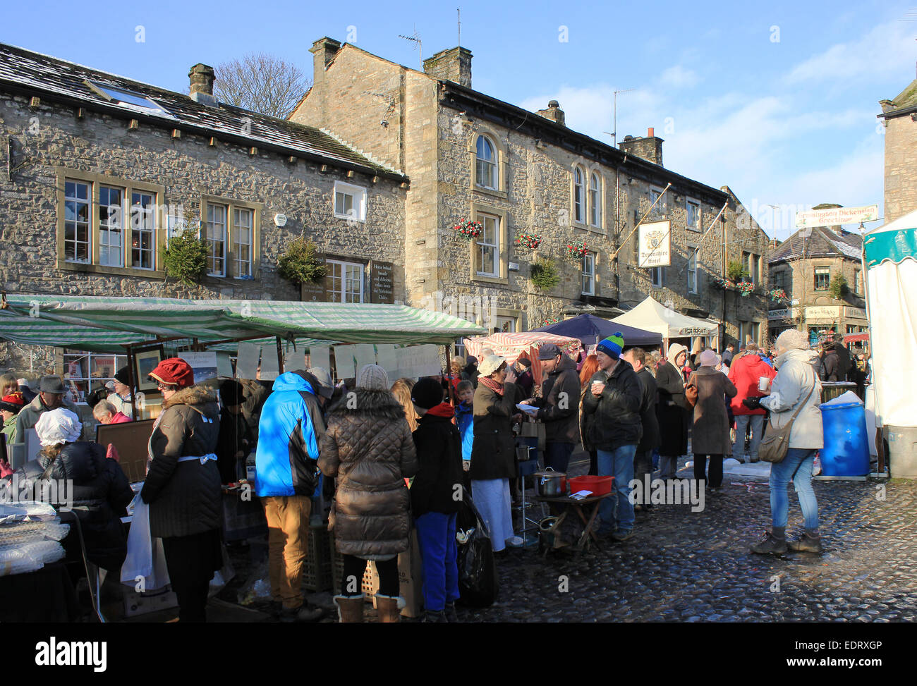 Grassington christmas market hires stock photography and images Alamy