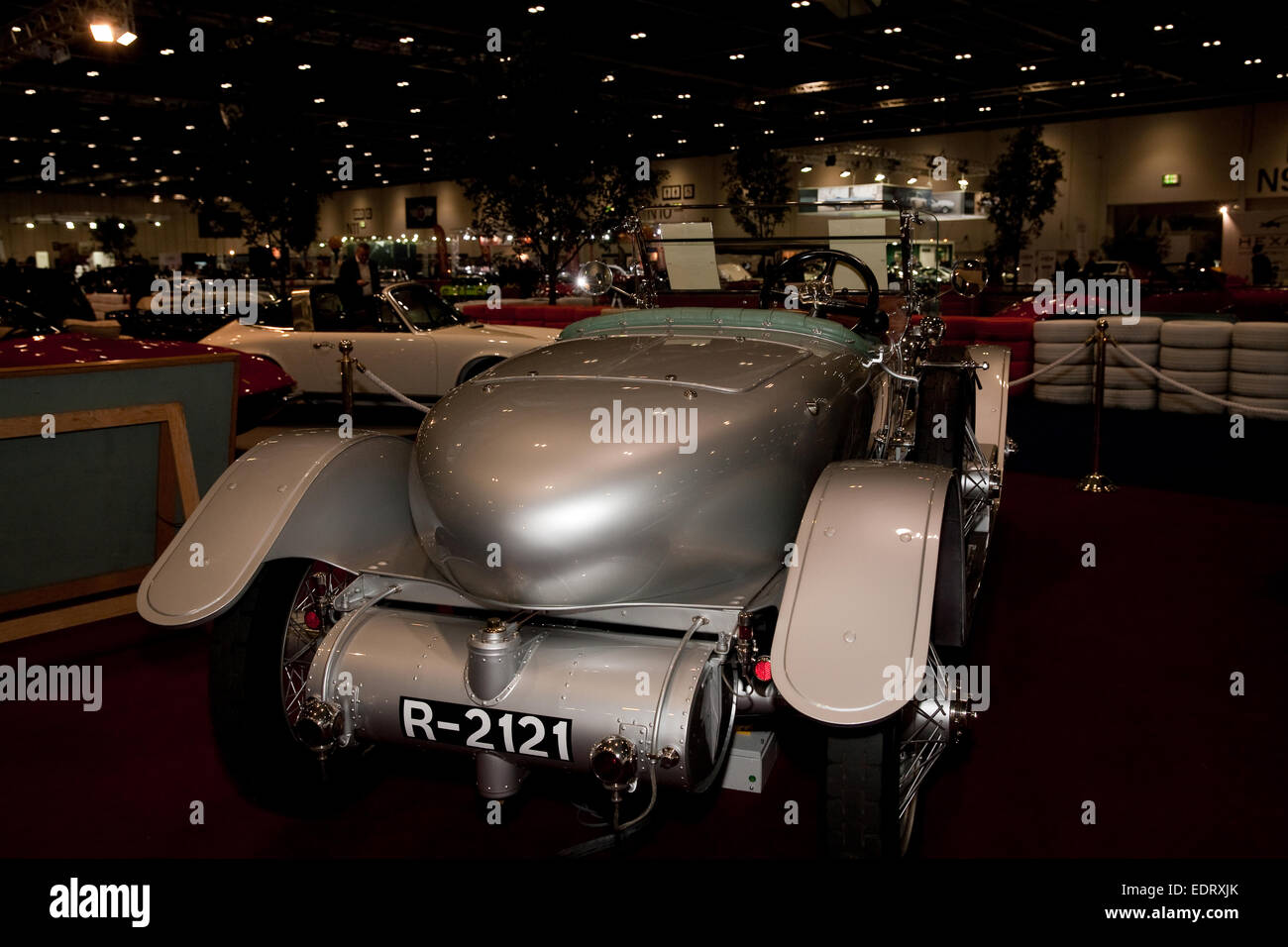 Bentley on show at the London Classic car show Excel Stock Photo Alamy