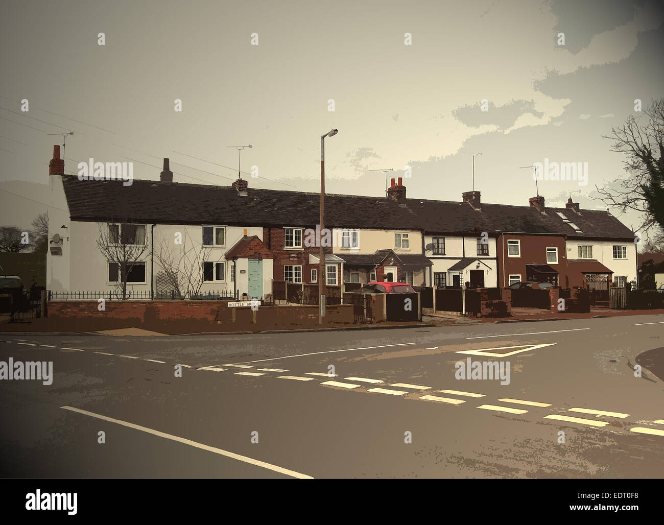 Bottle brook houses hires stock photography and images Alamy