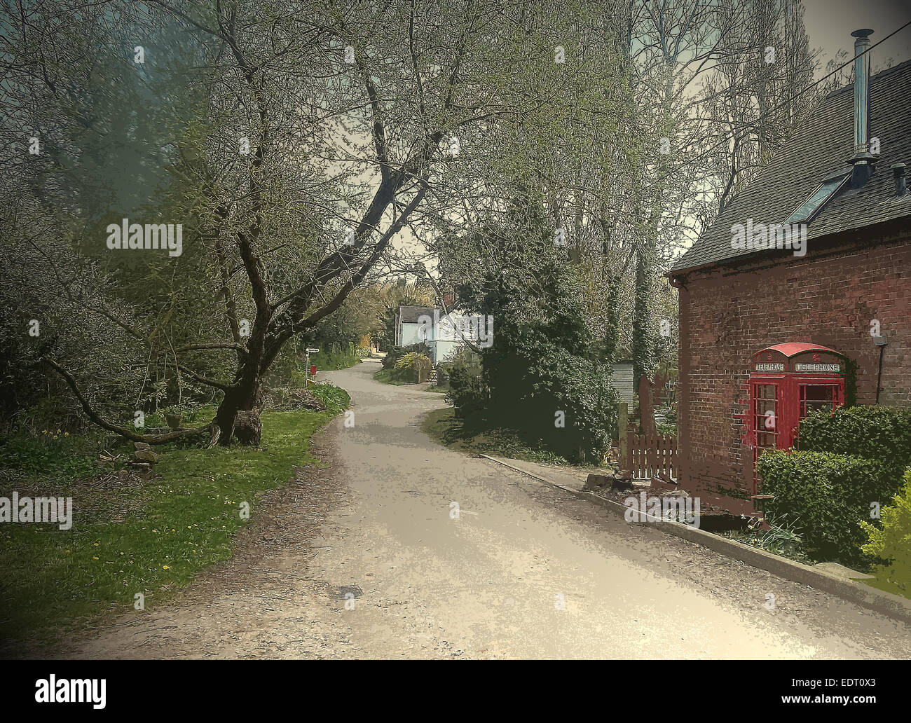 Somersal Herbert, This tiny village is dominated by its Elizabethan