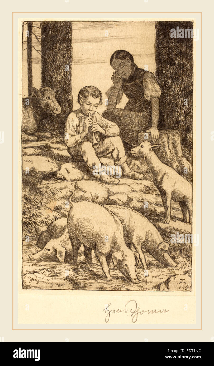Hans THOMA (1839-1924) Estimer. Prix aux enchères. Cote, acheter