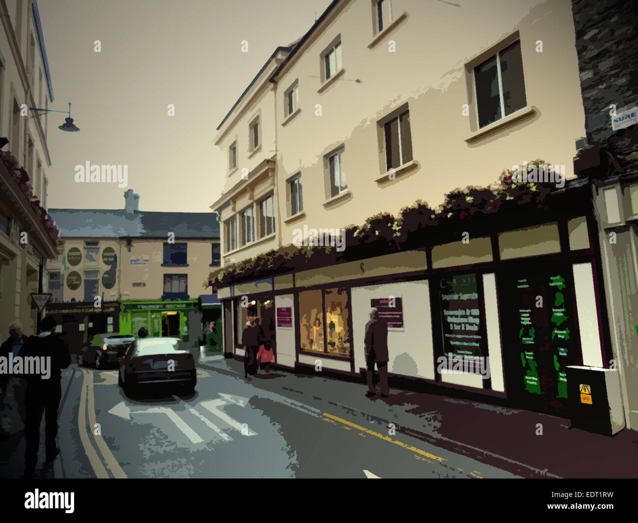 Killarney main street hires stock photography and images Alamy