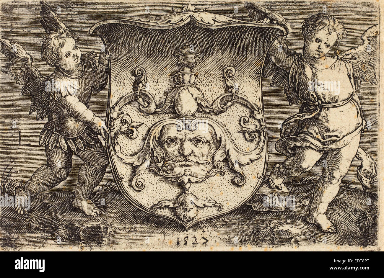 1488 - 1532), Shield with Mascaron,