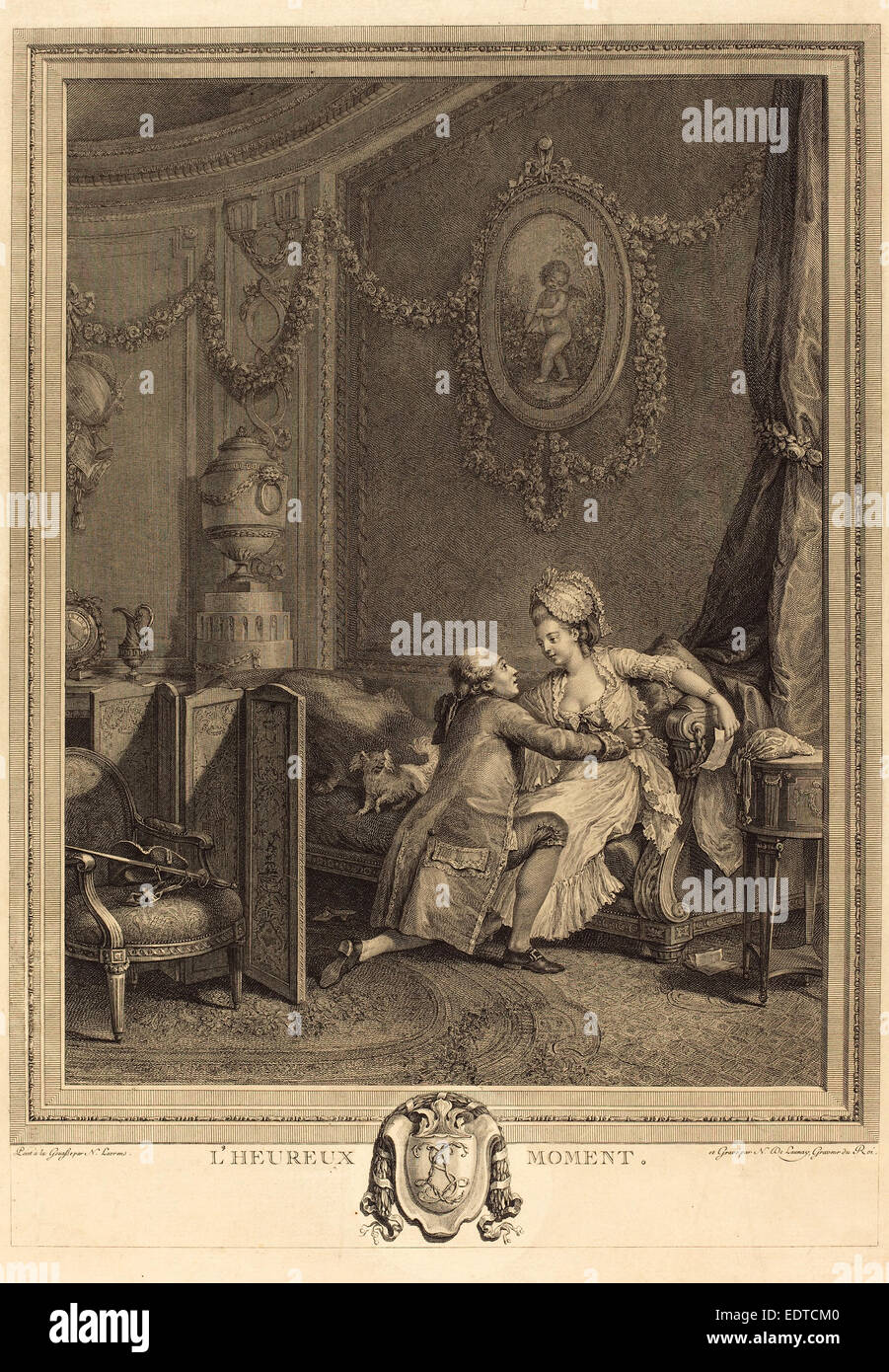 Nicolas Delaunay after Nicolas Lavreince (French, 1739 1792), L