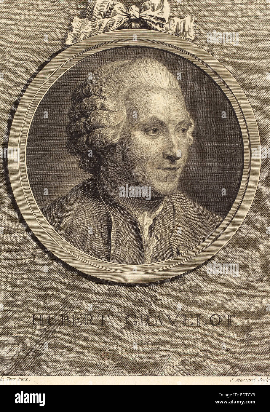 Jean massard after maurice quentin de la tour hires stock photography