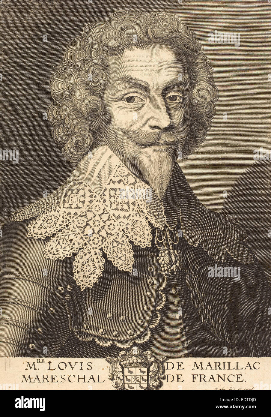 Michel Lasne (French, 1590 or before 1667), Louis de Marillac, Duke