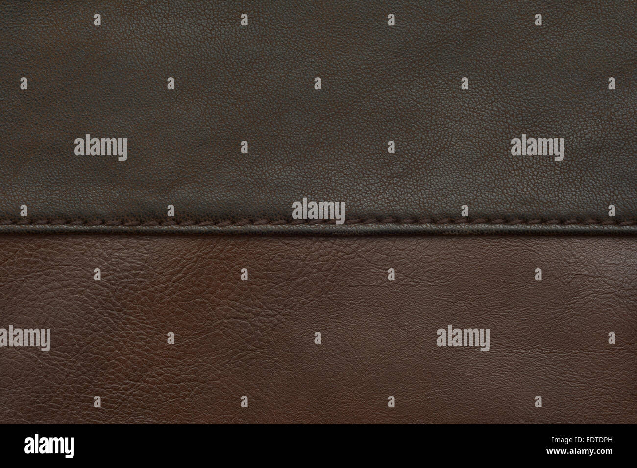 brown leather texture closeup detail Stock Photo