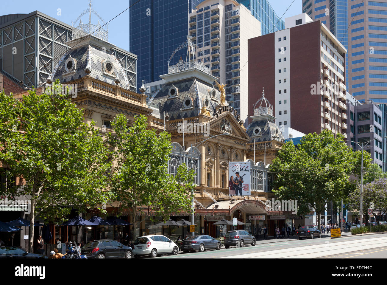 Princess theatre in Springstreet, Melbourne, Australia Stock Photo