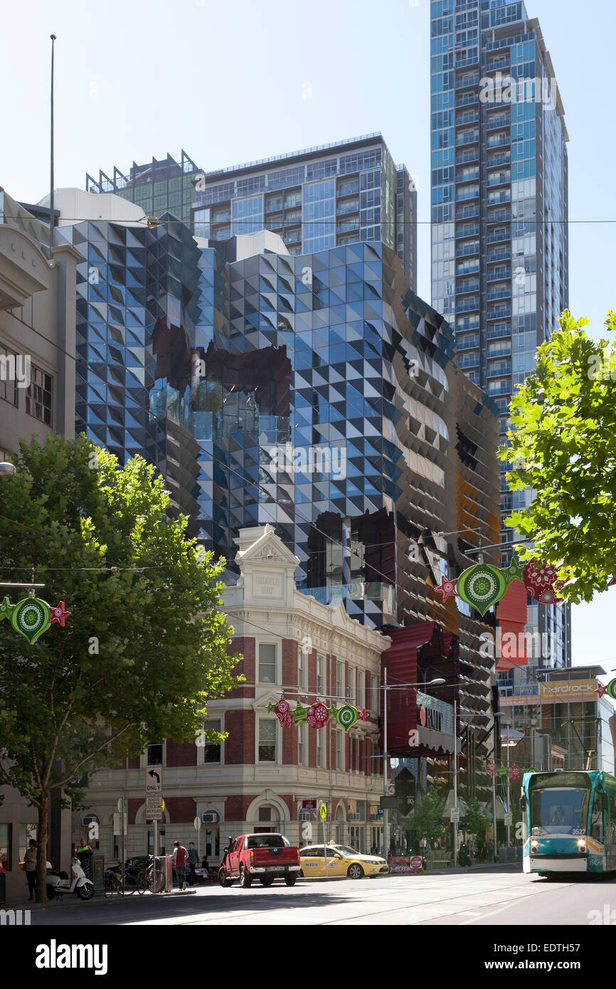 Modern architecture in Melbourne, Australia Stock Photo