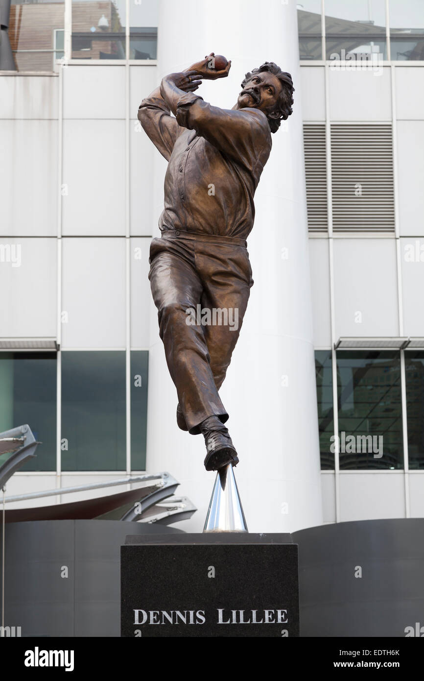 Dennis Lillee statue, outside the Melbourne Cricket Ground, Melbourne