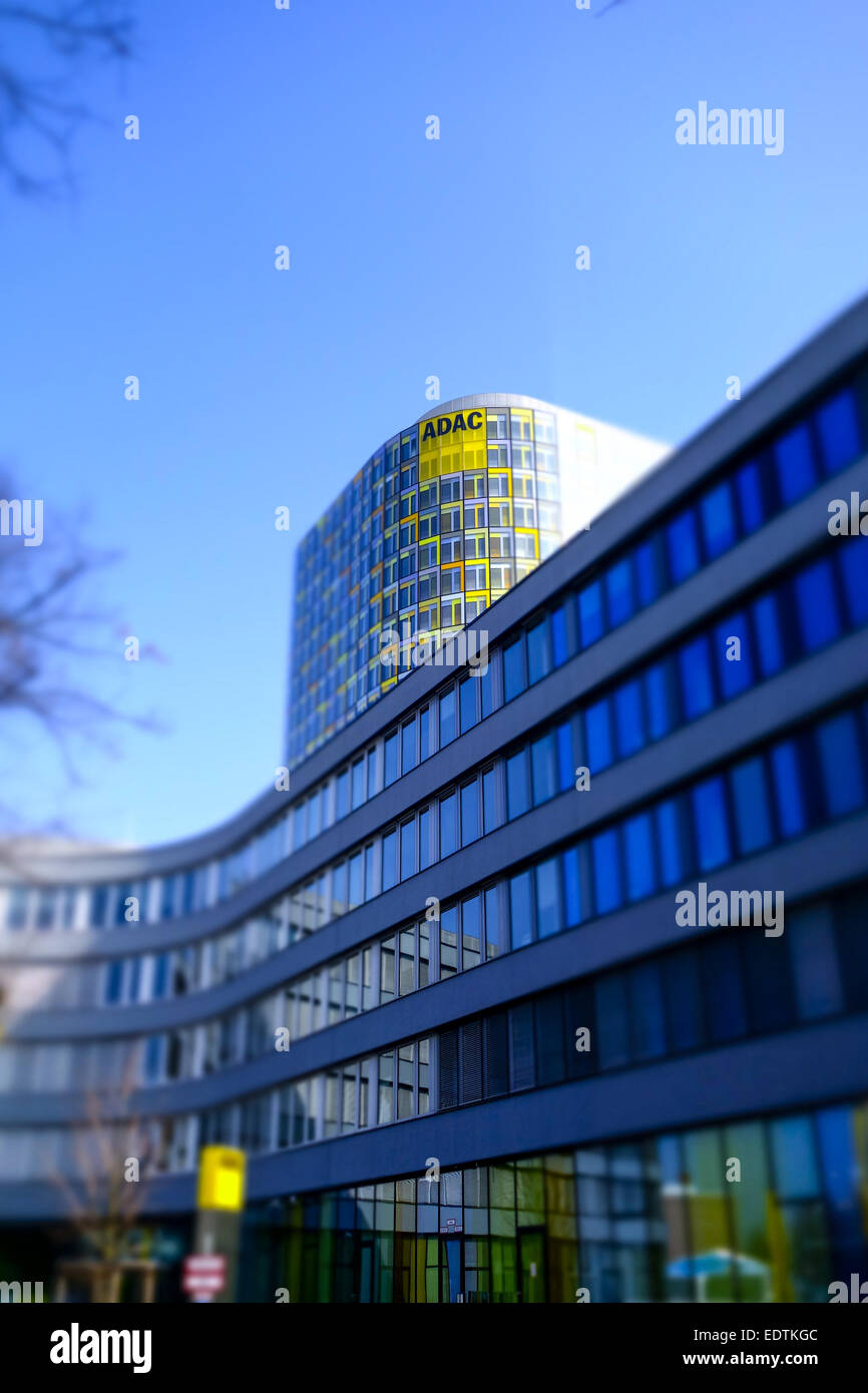 Neue ADAC-Zentrale, Hansastrasse 23-25, München, Bayern, Deutschland, Europa,New ADAC ...