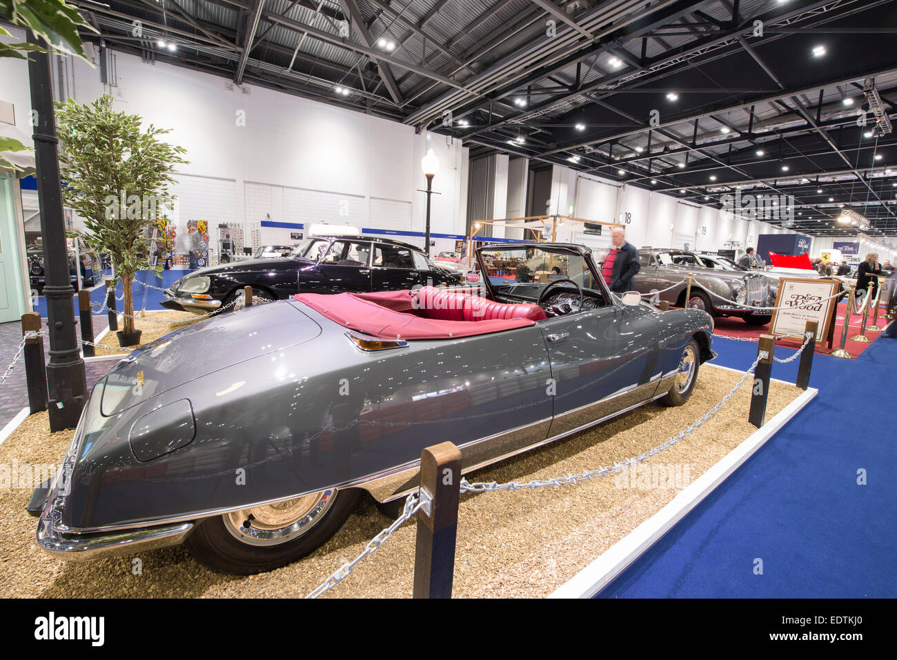 Citroen stand at The Classic Car Show in London Excel Stock Photo