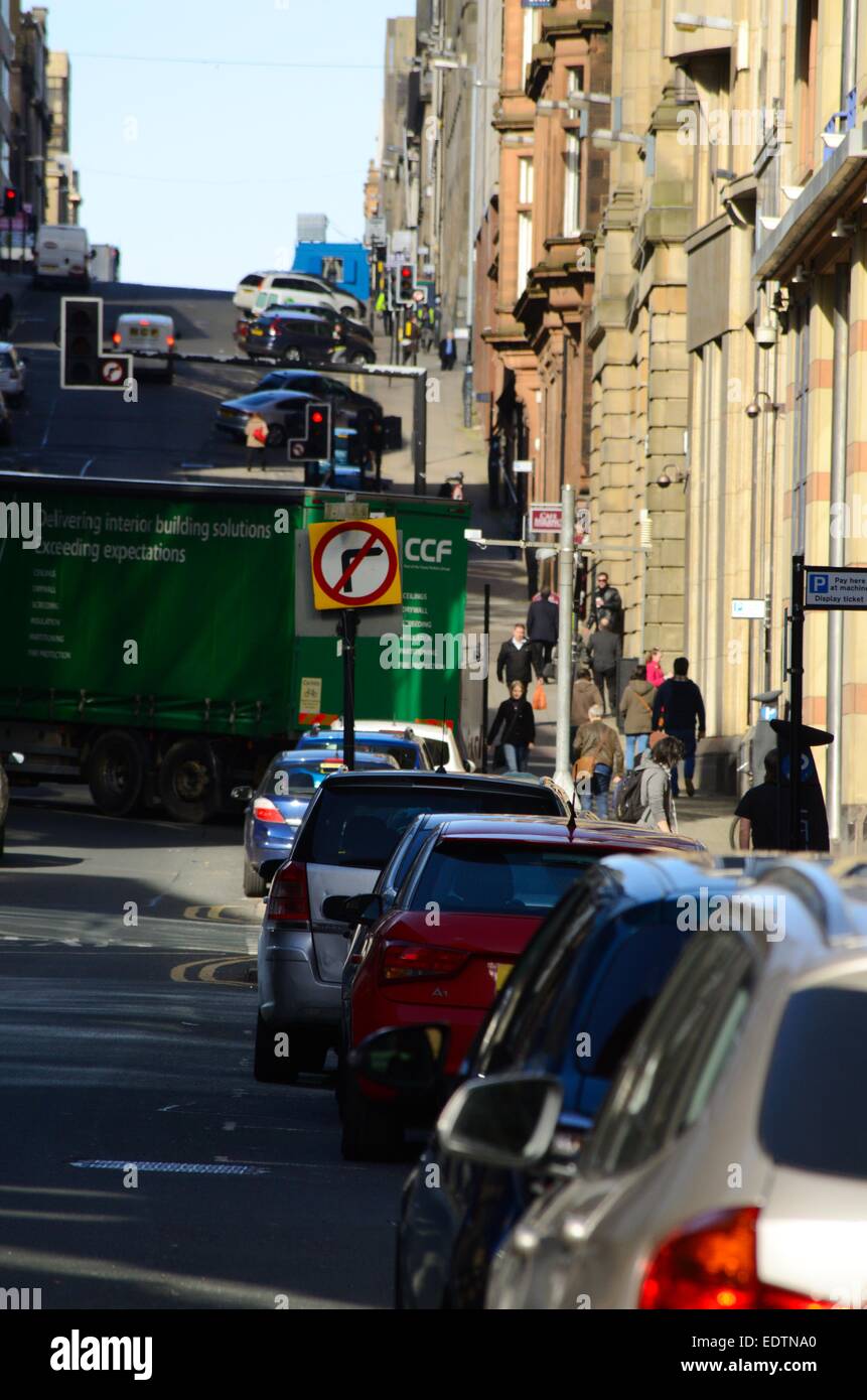West Campbell Street in the International Financial Services District
