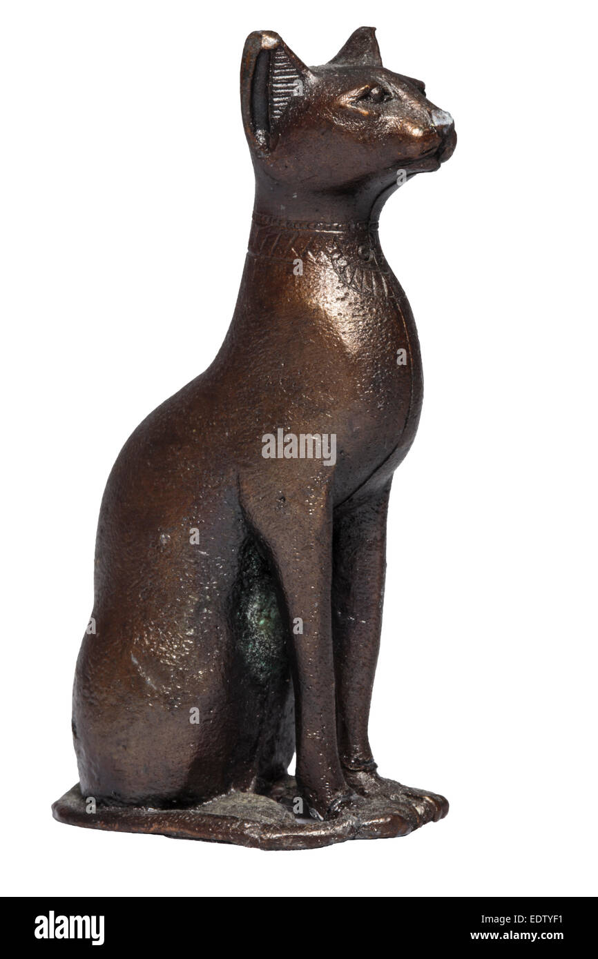 Egyptian cat statue hires stock photography and images Alamy
