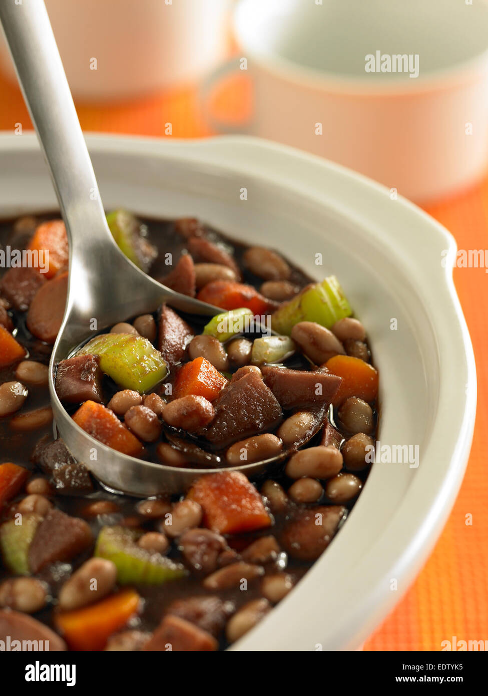 Bean Stew Stock Photo