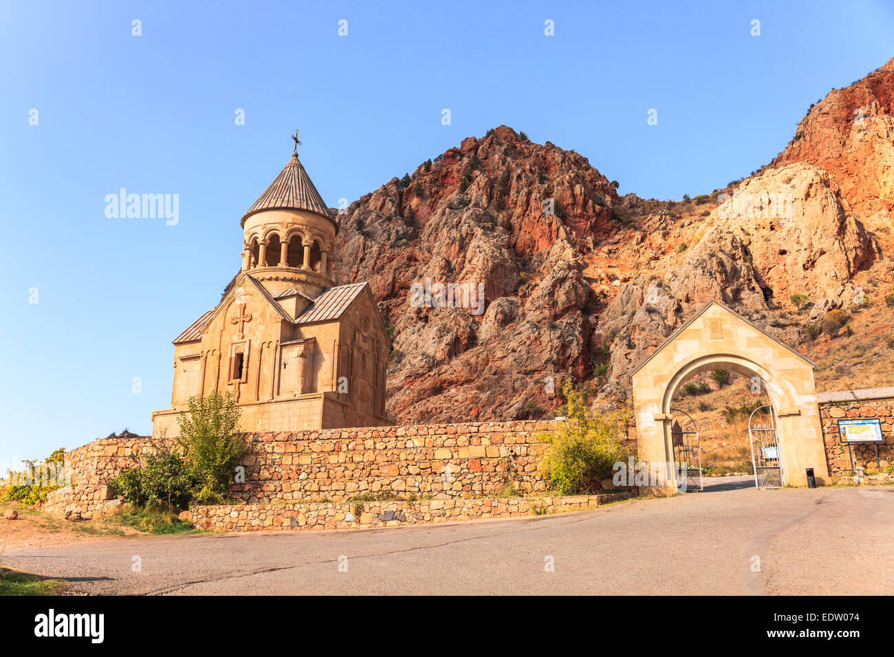 The ancient Noravank Monastery Complex in Armenia Stock Photo