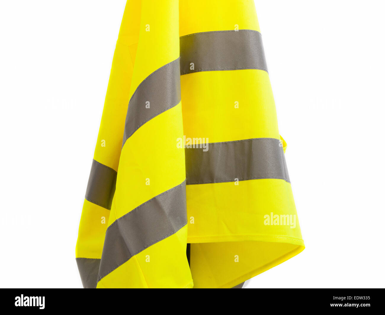 Reflective vest isolated on white background Stock Photo - Alamy