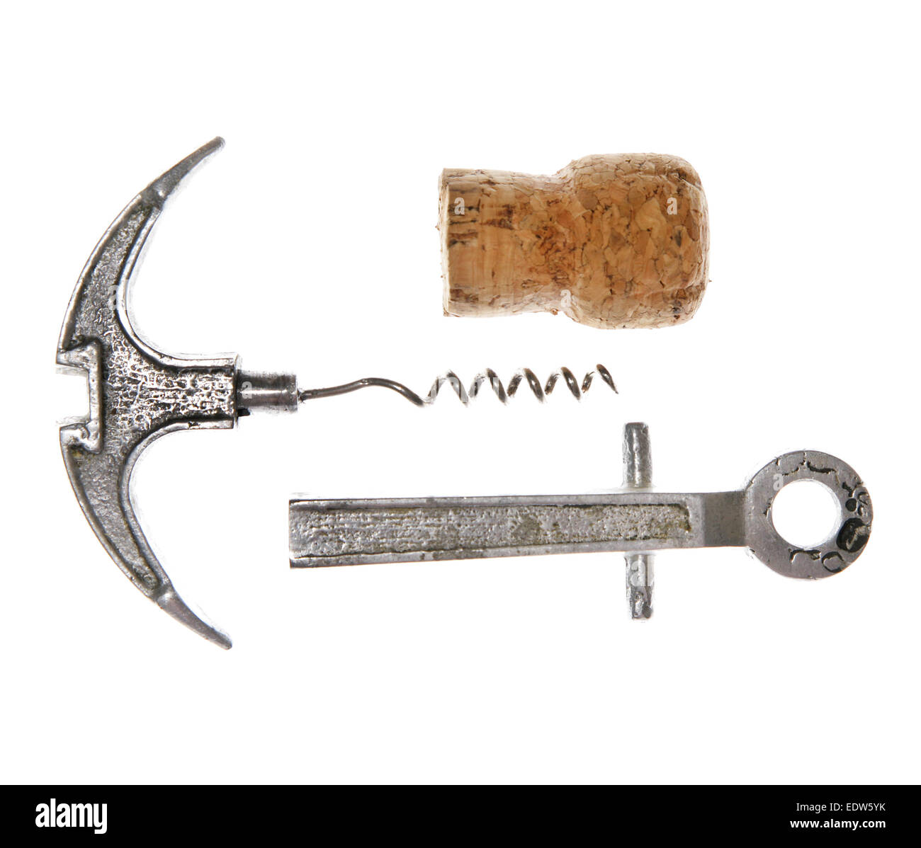 vintage corkscrew anchor Stock Photo Alamy