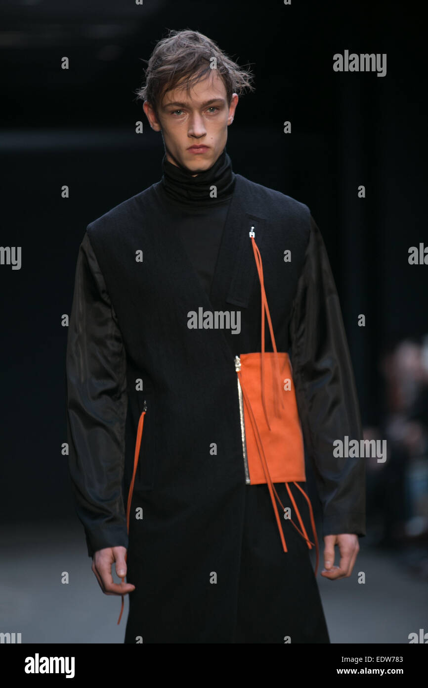 London, UK. 10 January 2015. The Lee Roach AW15 Catwalk Collection