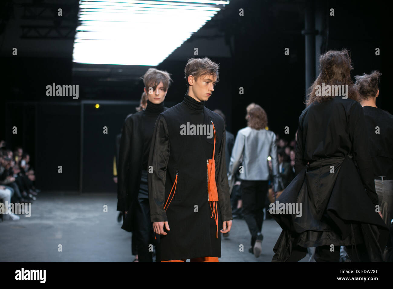 London, UK. 10 January 2015. The Lee Roach AW15 Catwalk Collection