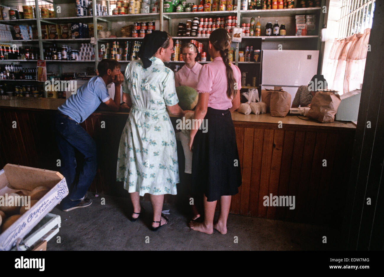 Local store in Spanish Lookout Mennonite settlement, Belize, Central