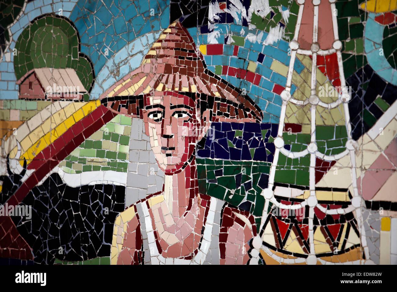 Wall paint . Dhaka 2015 Stock Photo Alamy