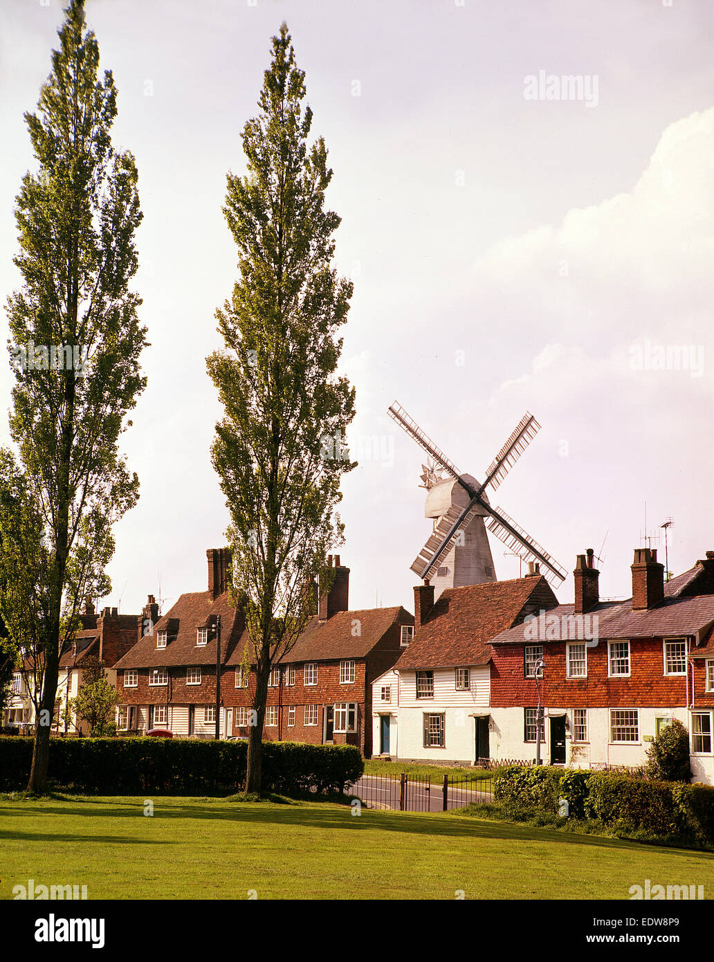 Cranbrook Mill Kent Stock Photo Alamy