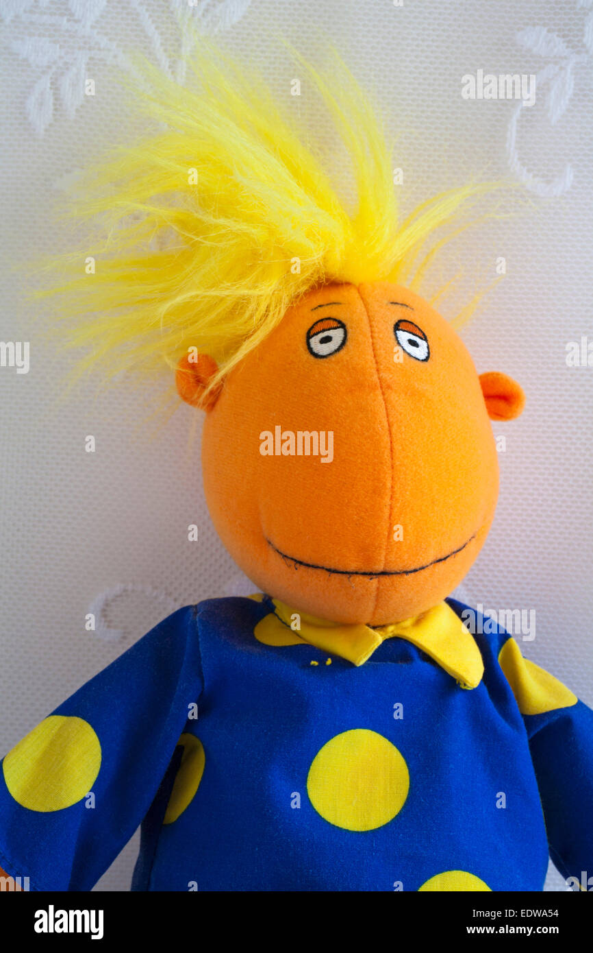 Tweenies Jake character soft cuddly toy doll Stock Photo